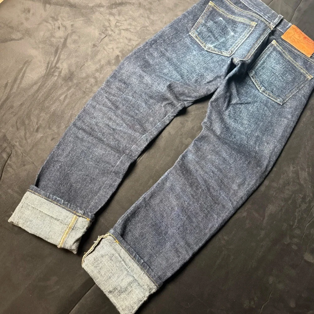 Modern Mens Naked & Famous Selvedge Okayama Spirit Indigo Denim Jeans 30